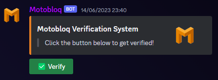 Motobloq verification system image
